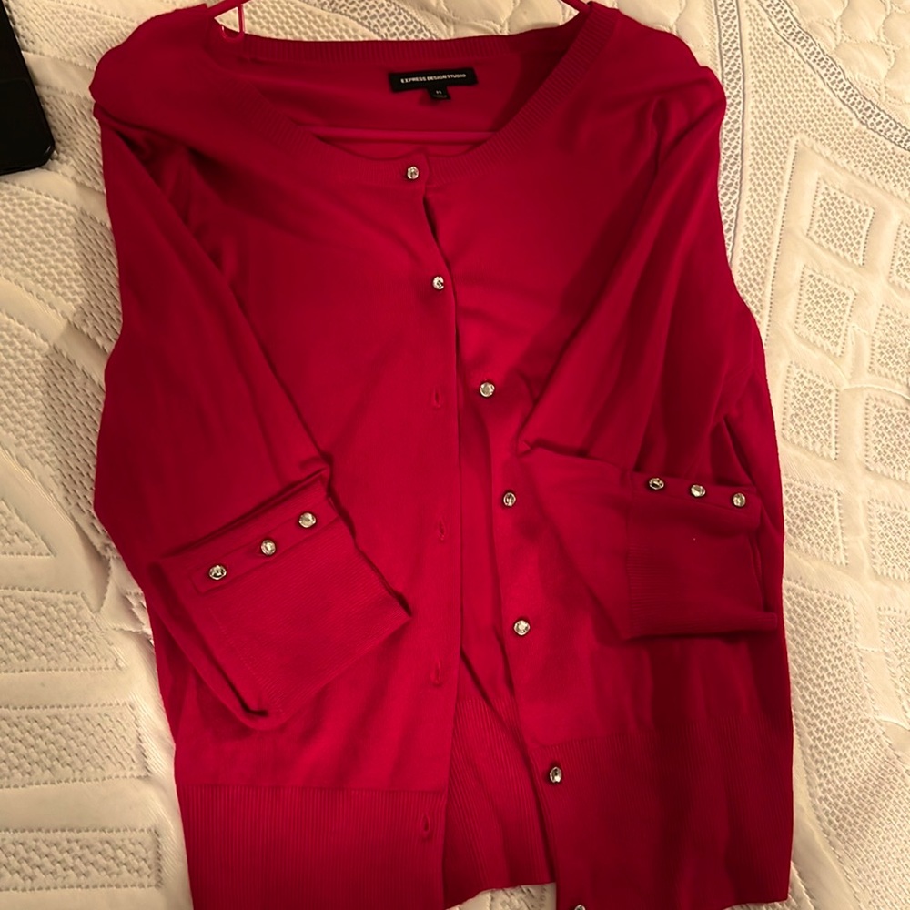 Pink Cardigan